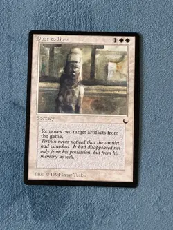 Dust to Dust, The Dark, Magic the Gathering MTG - Image 1