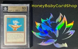 MTG 3rd Edition Revised 1994 Aladdin's Lamp BGS 9.5 GEM MINT Old School - Image 4