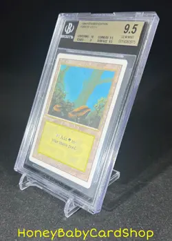 MTG 3rd Edition Revised 1994 Forest (A) BGS 9.5 GEM MINT Old School 93/94 - Image 3