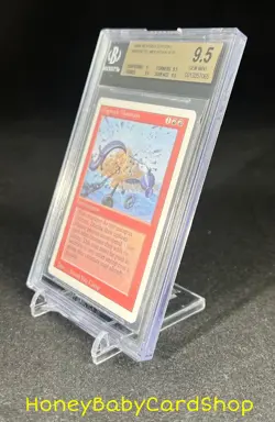 MTG 3rd Edition Revised 1994 Magnetic Mountain BGS 9.5 GEM MINT Old School 93/94 - Image 3