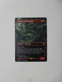 MtG Lost Caverns REX Hunting Velociraptor NM $0.75 Flat Shipping VCT124018 - Image 1