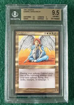 Gabriel Angelfire - Legends - MTG - BGS 9.5. GEM MINT. More MTG In My Store. - Image 1