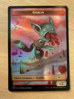Foil - Valentine's Day 2021 Goblin Token Magic: Secret Lair Drop Series 04e3 - Image 1