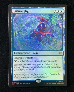 2023 Magic The Gathering MTG Marvel EN Foil R 0006 Future Flight GAV VE86 - Image 1