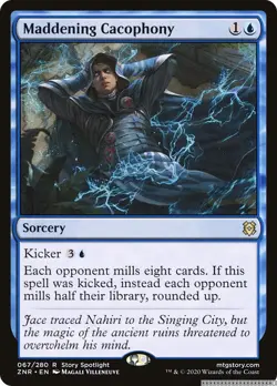 MTG Maddening Cacophony [ZNR - 67] - NM [Normal] - Image 1