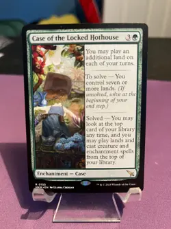 Case of the Locked Hothouse MKM 155 Normal English NM - MTG - Image 1