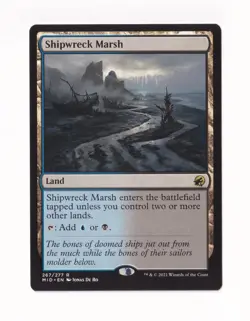 Magic the Gathering Innistrad Midnight Hunt #267 Shipwreck Marsh - Image 1