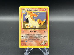 Blaine's Rapidash - 33/132 Gym Challenge - Pokemon TCG - 2000 - Image 1