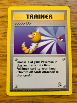 Scoop Up (107/130) Rare Base Set 2 Pokemon Card! FAST & FREE P&P! - Image 4