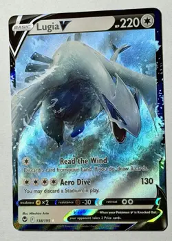 Pokemon TCG - Lugia V - 138/195 - 2022 Sword & Shield: Silver Tempest SWSH12 UR - Image 4