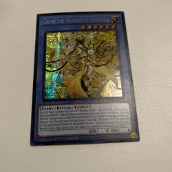 YuGiOh Ohime the Manifested Mikanko MP24-EN135 1st Edition Prismatic Secret Rare - Image 2