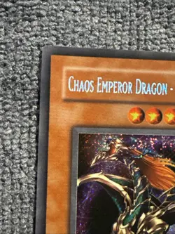 Yugioh Chaos Emperor Dragon - Envoy Of The End IOC-000 1st Edition Mint - Image 2