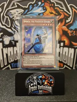 BPRO-EN098 Spenta, the Magistus Sealer Secret Rare 1st Edition YuGiOh - Image 1