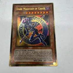 Dark Magician of Chaos GLD1-EN016 Gold Rare Yugioh 5324 - Image 2