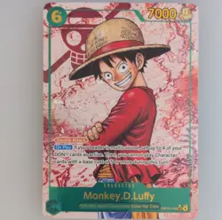 One Piece CCG Monkey D. Luffy OP13-118l SEC (Parallel) ENGLISH - Image 1
