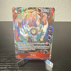 Koby PRB02-001 Alternate Art One Piece TCG Premium Booster The Best Vol. 2 - Image 1