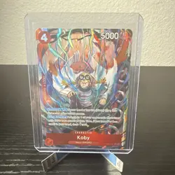 Koby PRB02-001 Alternate Art One Piece TCG Premium Booster The Best Vol. 2 - Image 2