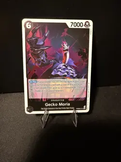 One Piece TCG PRB02-013 Foil English Gecko Moria - Image 1