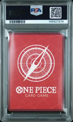 2025 ONE PIECE JPN OP13-CARRYING ON HIS WILL #001 MONKEY D. LUFFY PSA 10 - Image 2