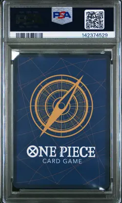 2025 ONE PIECE OP11-A FIST OF DIVINE SPEED #005 LUFFY-TAROU PSA 10 - Image 2