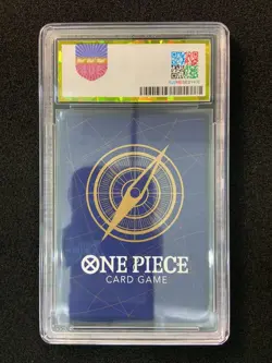 2025 One Piece S-Chinese Flagship Battle Prize Hibari #OP11-010 SR PGS 9.5 LU57 - Image 2
