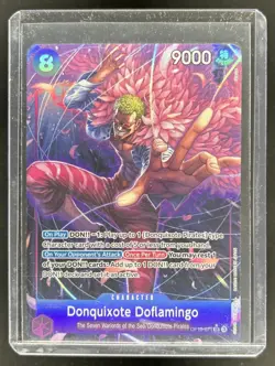 2025 One Piece Royal Blood OP10 Donquixote Doflamingo Super Rare #OP10-071 - Image 1