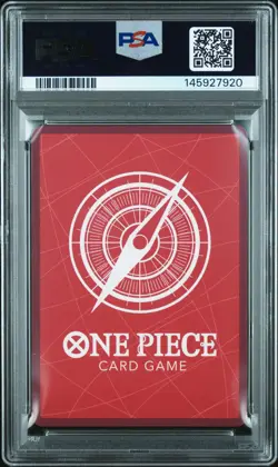 2025 ONE PIECE JPN OP13-CARRYING ON HIS WILL #001 MONKEY D. LUFFY PSA 10 - Image 2