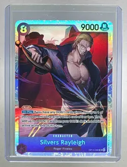 Silvers Rayleigh 2025 One Piece Carrying On His Will #OP13-066 Super Rare - Image 1