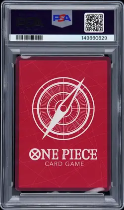 2026 ONE PIECE JPN PROMO SERIALIZED TOP PRIZE RORONOA ZORO 1624/2700 PSA 9 - Image 2
