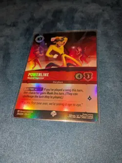 Disney Lorcana Powerline Musical Superstar 215/204 EN 9 FOIL NM EPIC - Image 1