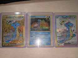 Lapras Card Lot (3) - Lapras ex 164 UPC Gold Promo, Lapras ex 158/142 Full Art, - Image 1