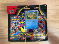 3x Pokemon TCG Mega Evolution 3-Pack Blister Card Psyduck Foil Promo Sealed - Image 4