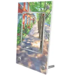 POKEMON TCG EXTENDED ART ACRYLIC CASE CARD SUDOWOODO 219 IR PALDEA EVOLVED L28 - Image 3