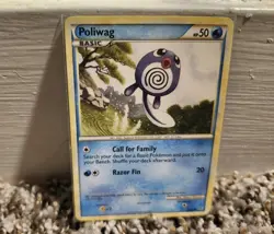 Poliwag 58/95 Unleashed Common Regular Pokemon Card TCG Trading Card Game MP - Image 1