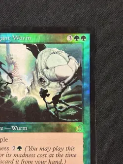 Arrogant Wurm FOIL Torment MP Magic The Gathering MTG Cards - Image 3