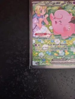 Pokemon TCG Lillie's Clefairy EX Journey Together Sir Card 184/159 - Image 2