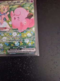 Pokemon TCG Lillie's Clefairy EX Journey Together Sir Card 184/159 - Image 3