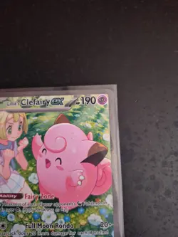 Pokemon TCG Lillie's Clefairy EX Journey Together Sir Card 184/159 - Image 4