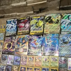 HUGE Pokemon lot old cards, new cards, oversized cards, and figurines - Image 2