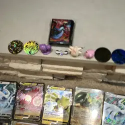 HUGE Pokemon lot old cards, new cards, oversized cards, and figurines - Image 4