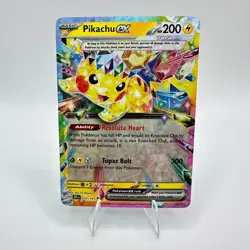 Pokemon Pikachu ex 057/191 Surging Sparks Double Rare DR Holo TCG Card - Image 1