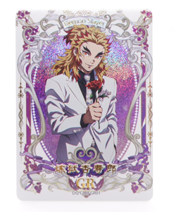 Rengoku Kyujuro Demon Slayer Mystic Encounter GR GR01 Anime Trading Card - Image 1