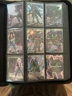 Dragon Ball Super Card Game TCG Binder Lot Sale - Image 1