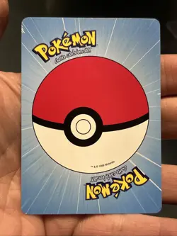 1999 BICYCLE POKEMON PLAYING CARD ASH AND PIKACHU KING OF DIAMONDS - Image 5