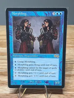 Morphling Magic the Gathering Card MTG Urza's Saga - Image 1