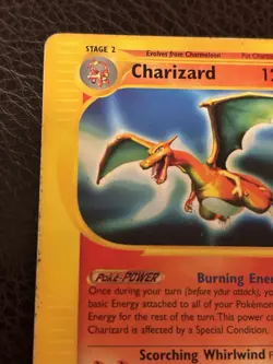 Authentic 2002 Expedition Charizard (40/165 Non-holo). Card Is Heavily Played - Image 2