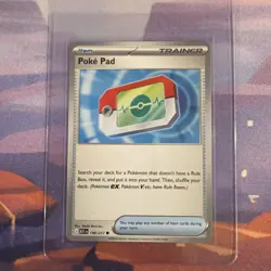 Pokemon Poke Pad Trainer-Item Card 198/217 English 2024 Standard - Image 1