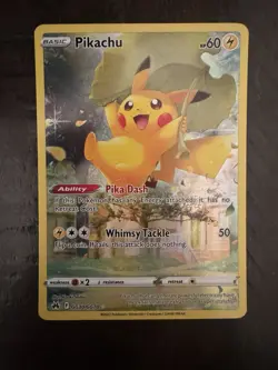 Pokemon Pikachu TCG Crown Zenith Trainer Gallery Card GG30/GG70 - Image 1