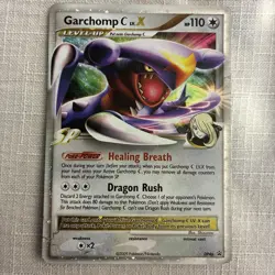 Garchomp C LV.X DP46 Holo Rare Promo Pokemon Card - Cynthia SP - DMG - Image 1