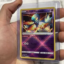 Radiant Gardevoir 069/196 Lost Origin Ultra Rare Holo Pokemon TCG Card NM 2022 - Image 2